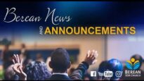 Berean | November 2, 2024 Exciting News!