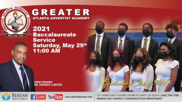 Dr. Patrick Carter | GAAA Baccalaureate | May 29, 2021