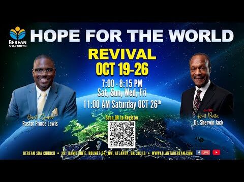 Hope for the World Revival | October 20, 2024 |