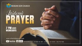 Prayer Meeting – October 4, 2023