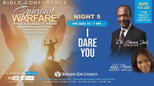 I DARE YOU — Bible Conf Aug 19 – NIGHT