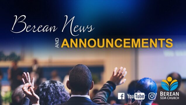 Berean | July 6, 2024 Exciting News!