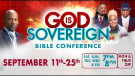 GOD IS SOVEREIGN REVIVAL | SEPTEMBER 22, 2021