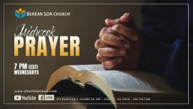 Prayer Meeting – August 23, 2023