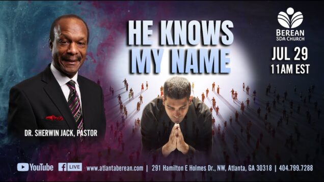 Sabbath Worship at Atlanta Berean SDA church | July 29,